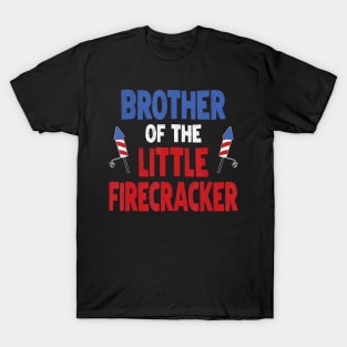 Matching Family Brother Birthday Party Fourth of July T-Shirt